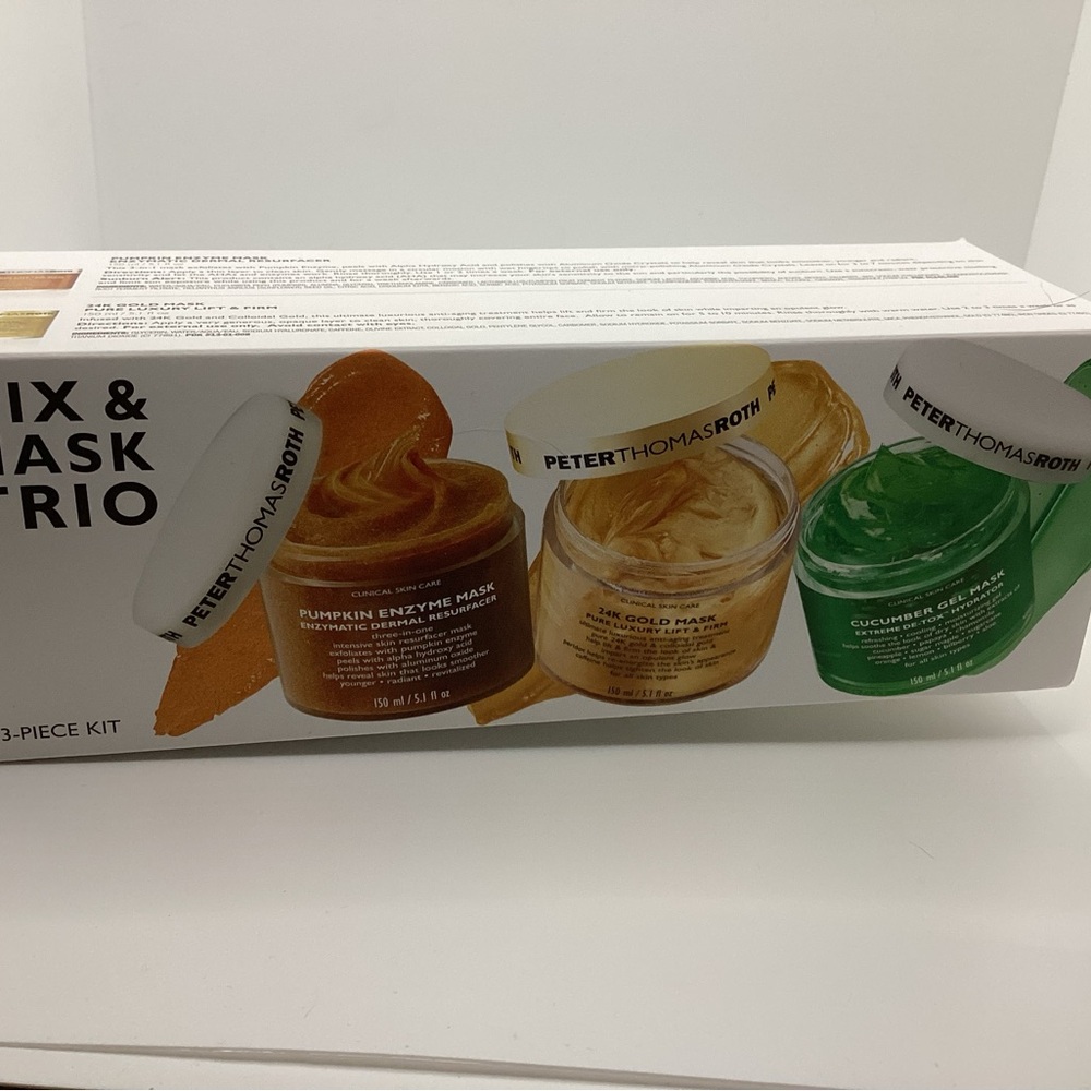Peter Thomas Roth Skincare Trio - Gold, Green, Orange